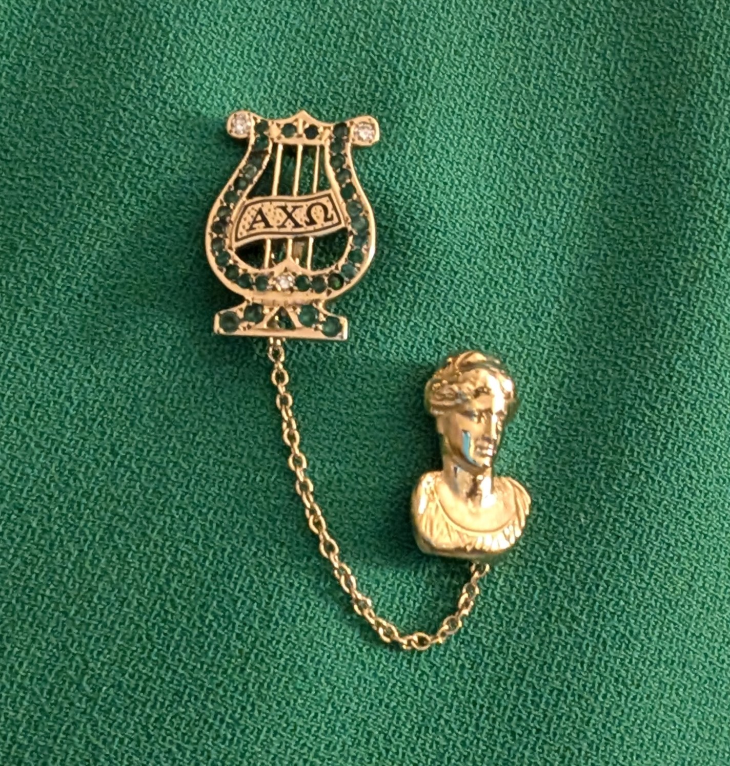 Alpha Chi Omega National Vice President badge